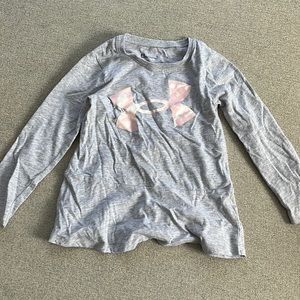 Girls long sleeved athletic shirt
